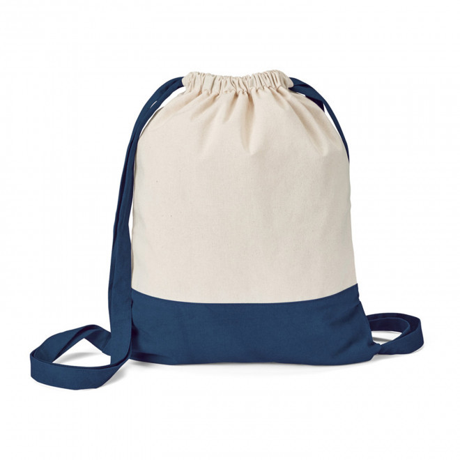 SAC A DOS BICOLORE PERSONNALISABLE 'AURIANO' - bleu