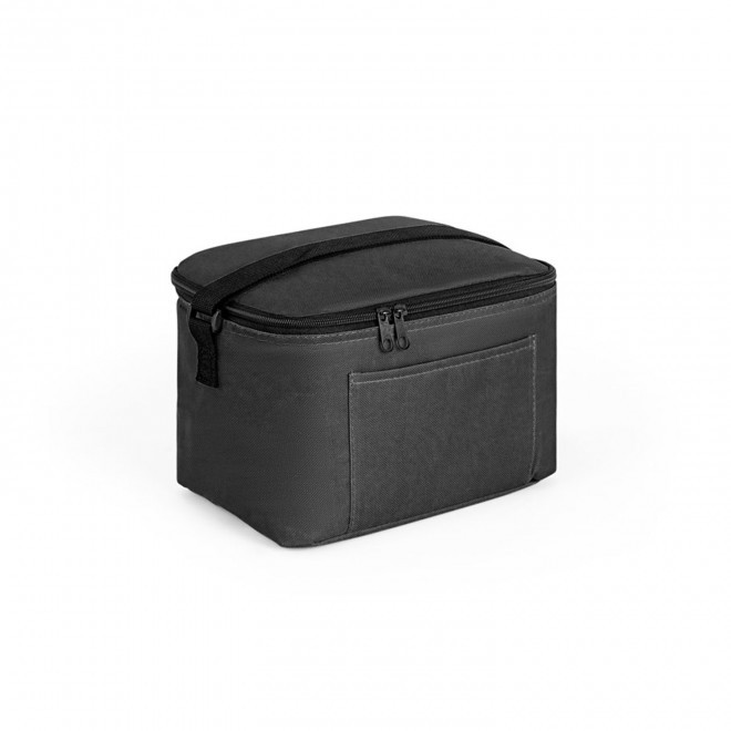 SAC ISOTHERME EN POLYESTER RECYCLE PERSONNALISABLE 'COLDA' - noir