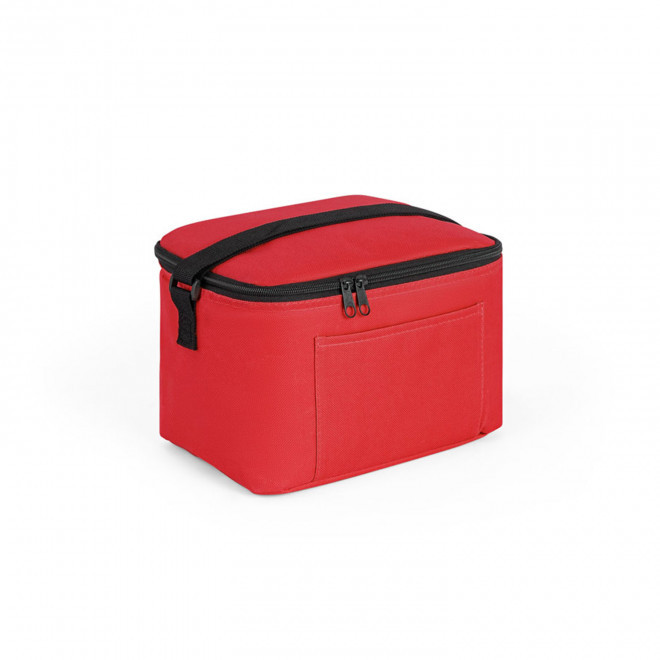 SAC ISOTHERME EN POLYESTER RECYCLE PERSONNALISABLE 'COLDA' - rouge
