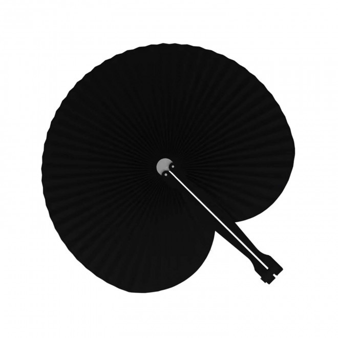 EVENTAIL PLIABLE PERSONNALISABLE 'BREEZE COUL' - noir