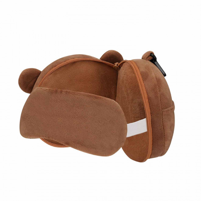 SET VOYAGE ENFANT PERSONALISABLE 'DORSON' - marron