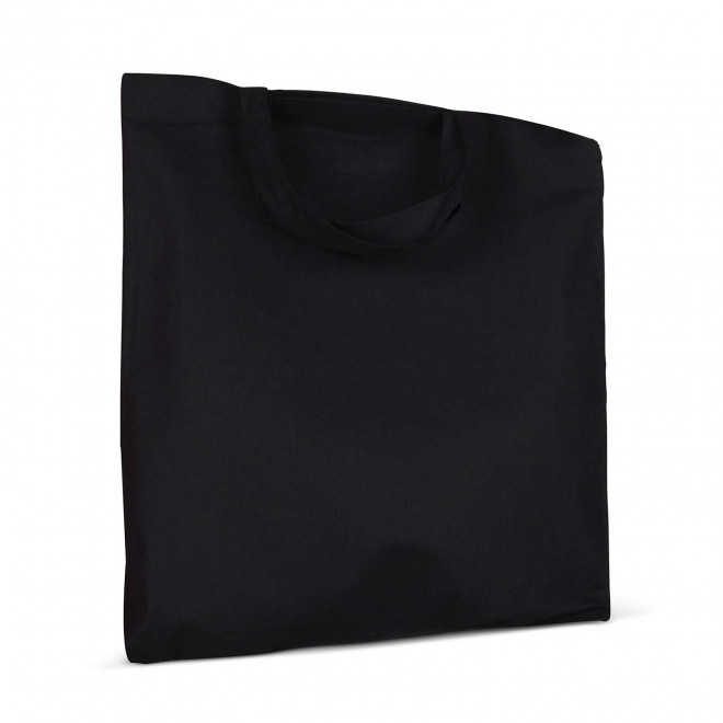 SAC COTON PERSONNALISABLE ANSES COURTES 'CLEA COULEUR' - noir