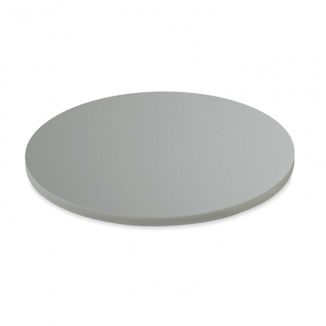 DESSOUS DE VERRE PERSONNALISABLE EN PVC 'QUANTE' - gris