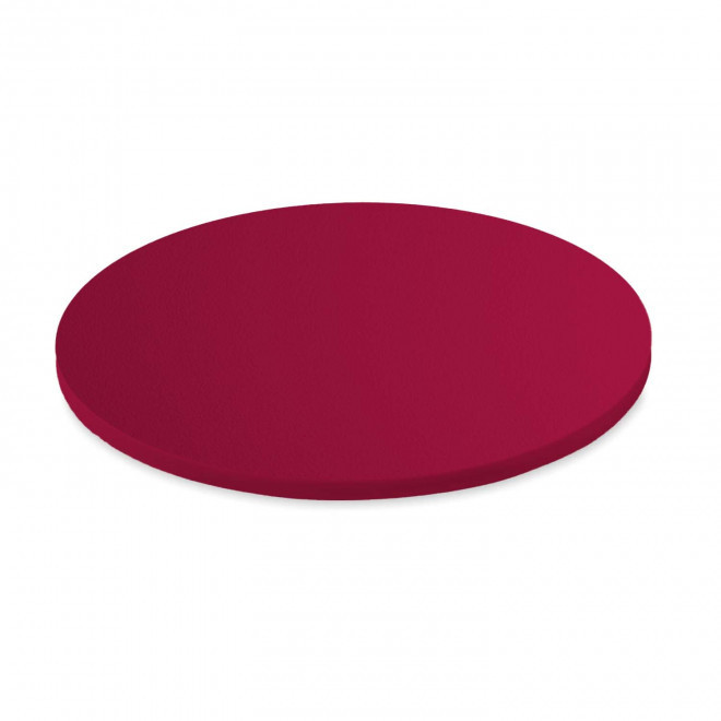 DESSOUS DE VERRE PERSONNALISABLE EN PVC 'QUANTE' - cerise