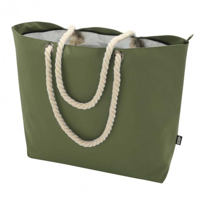 SAC ISOTHERME RECYCLE PERSONNALISABLE 'MELOKI' - olive