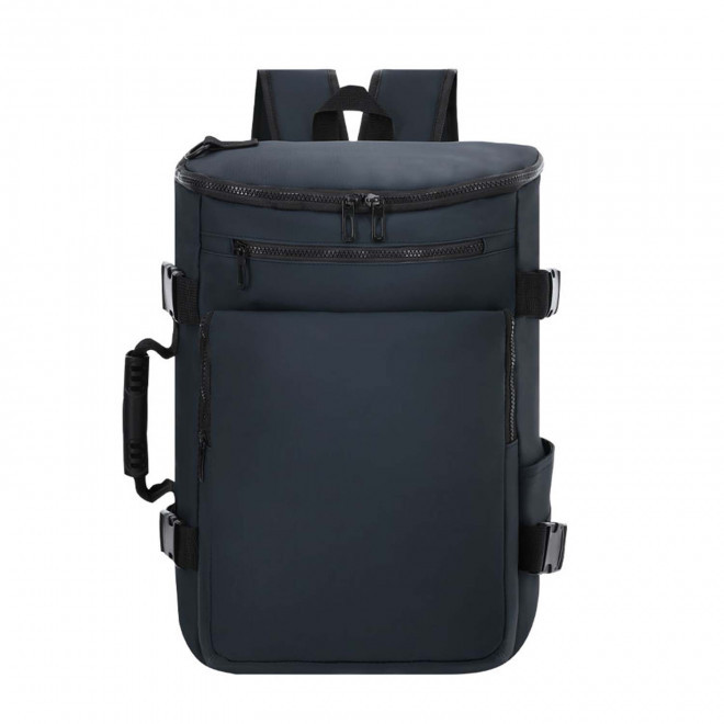 SAC A DOS EN PU PERSONNALISE 'FAF' - bleu marine