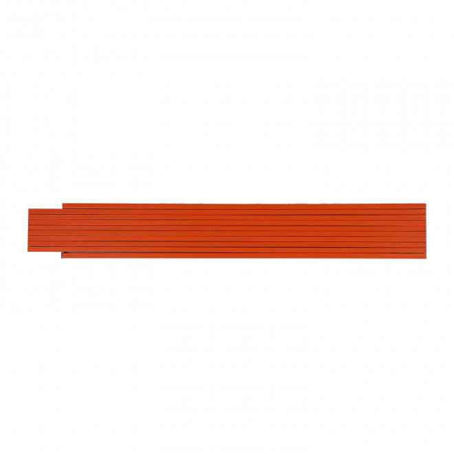 METRE PLIANT PERSONNALISE 'MINESURO COLOR' - orange