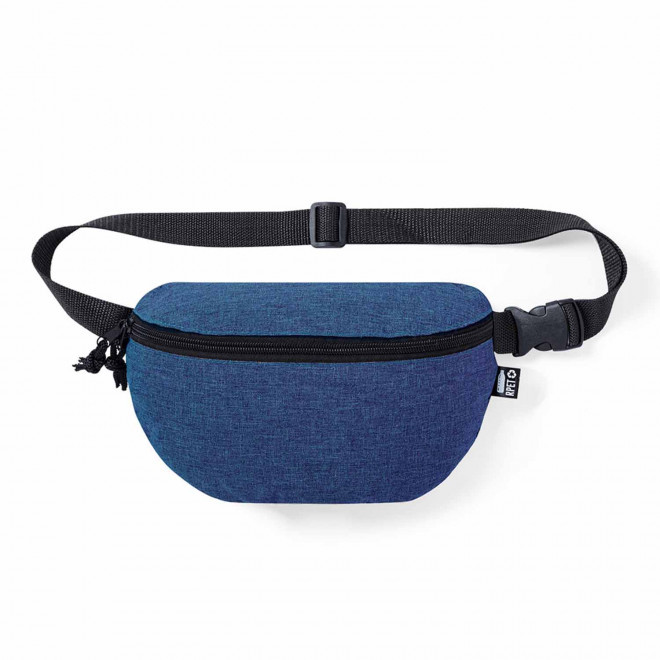 SAC BANANE PERSONNALISEE EN RPET 'AZOV' - bleu marine