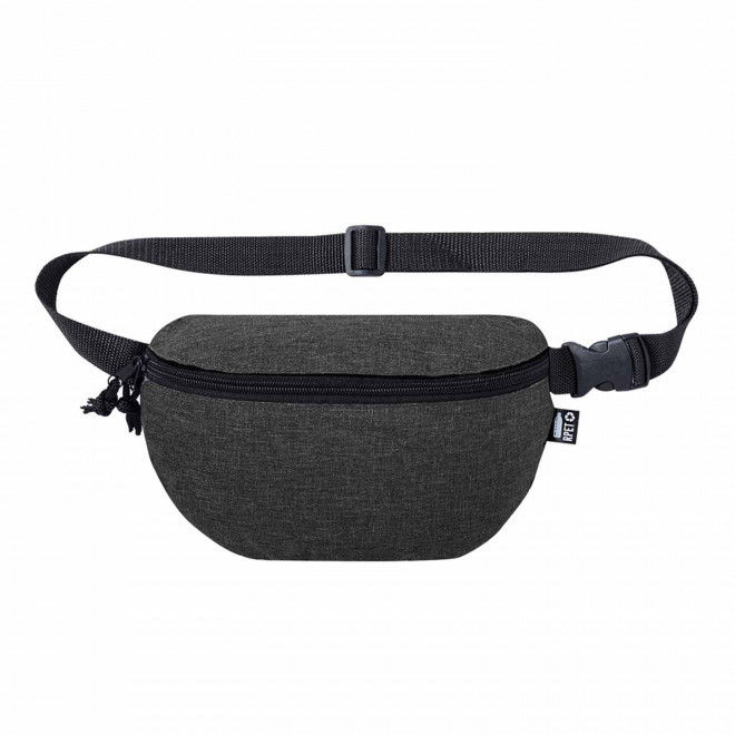 SAC BANANE PERSONNALISEE EN RPET 'AZOV' - noir