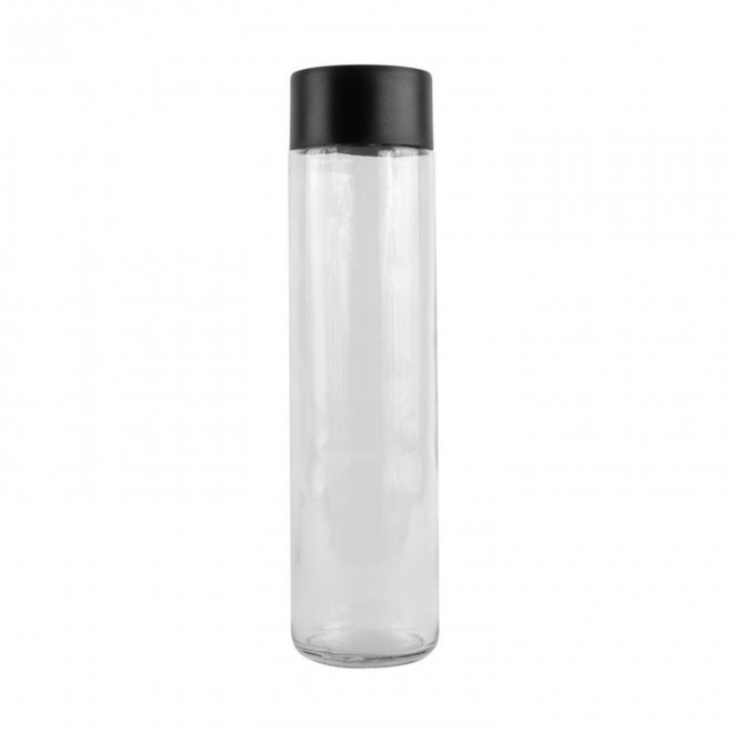 BOUTEILLE EN VERRE 750ML PERSONNALISABLE 'BALS' - transparent