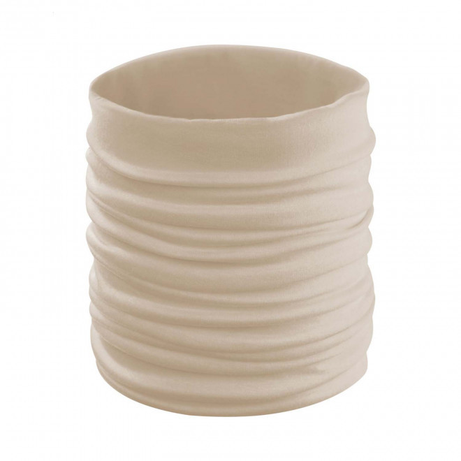 FOULARD TUBE MULTIFONCTION PERSONNALISABLE 'MADY' - beige