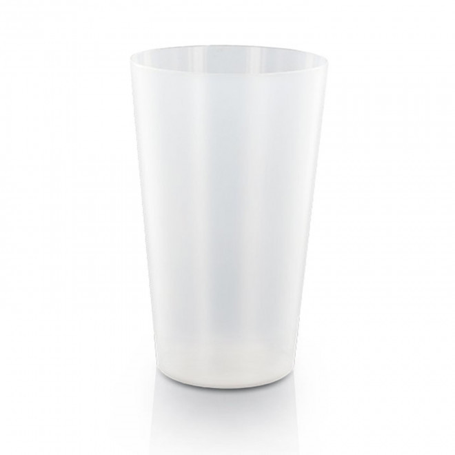 GOBELET MIF 39 CL PERSONNALISABLE 'CUPY QUADRI' - blanc opaque