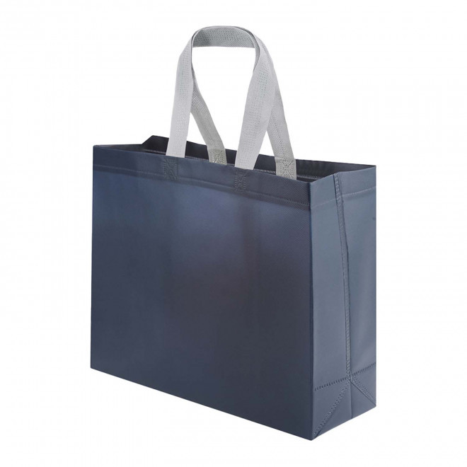 SAC NON TISSE PERSONNALISABLE 'CATAN SMALL' - bleu marine