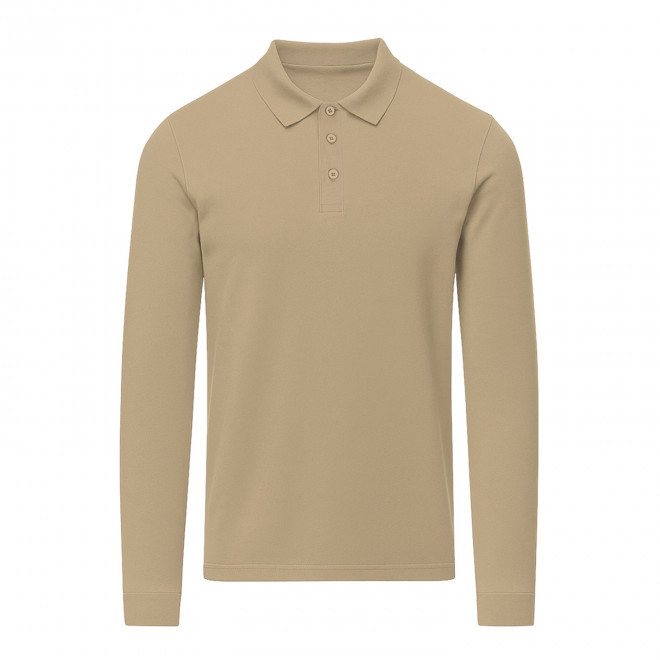 POLO MIXTE COULEUR PERSONNALISABLE 'CHARLOT' - beige