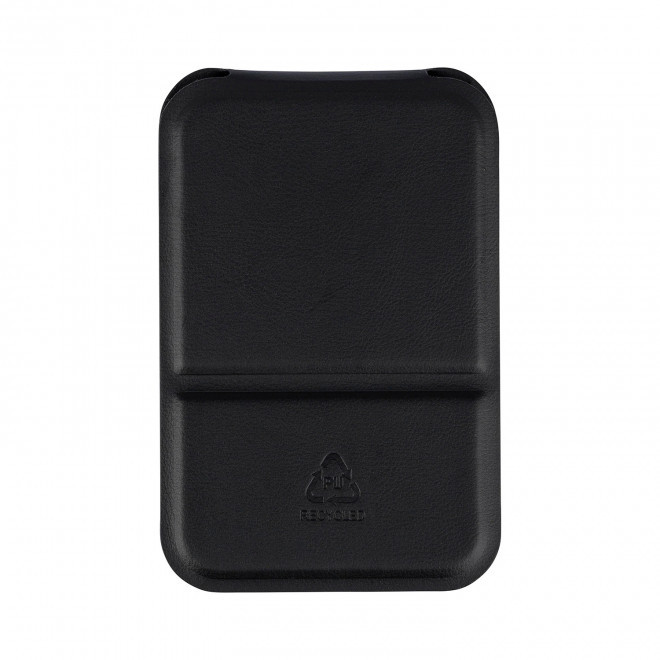 MIROIR DE POCHE EN PU PERSONNALISE 'ROYR' - noir