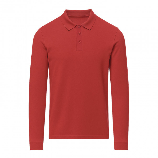 POLO MIXTE COULEUR PERSONNALISABLE 'CHARLOT' - rouge