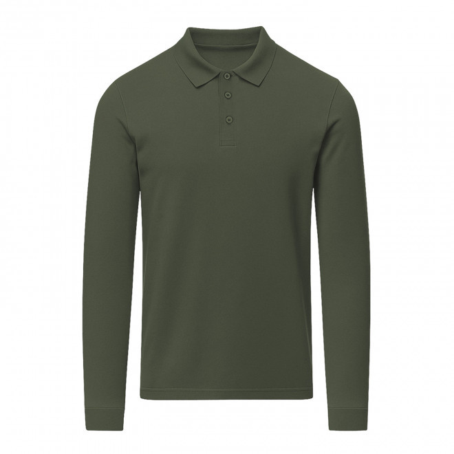 POLO MIXTE COULEUR PERSONNALISABLE 'CHARLOT' - vert bouteille
