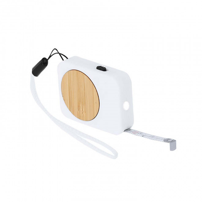 METRE LUMIERE PERSONNALISABLE 'METRI' - blanc