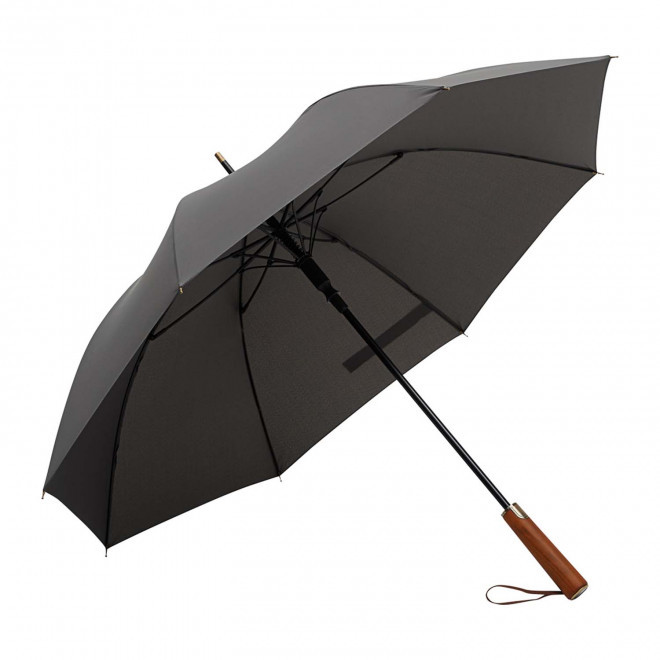 PARAPLUIE DROIT PERSONNALISABLE 'FAIRLIE' - gris
