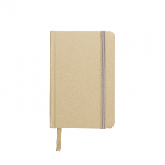 CARNET RECYCLE A6 LIGNE PERSONNALISABLE 'HORUS' - vert kaki