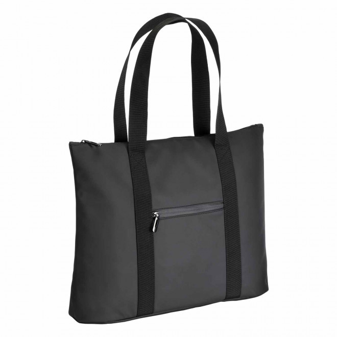 CABAS PERSONNALISABLE EN PU SOUPLE 'OLYMPEAS' - noir