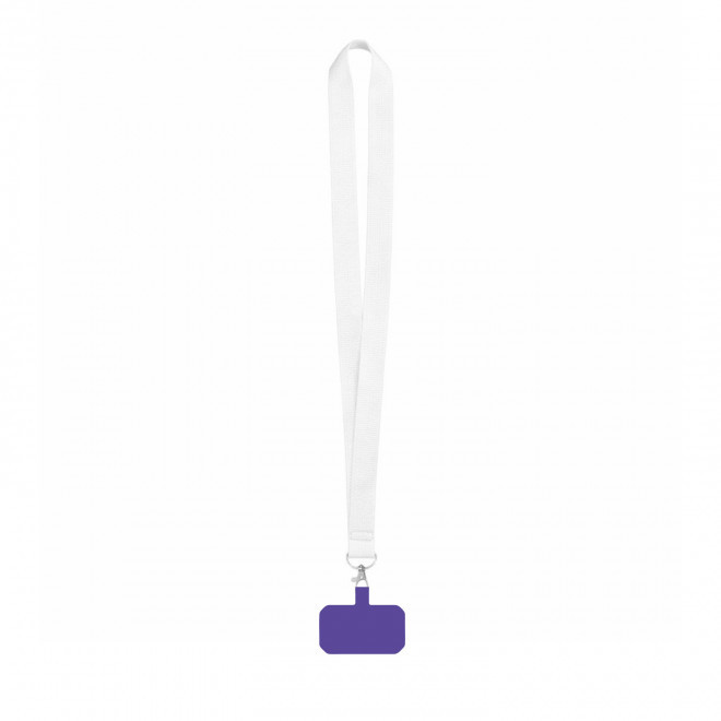 TOUR DE COU TEL PERSONNALISABLE 'OBLA SUBLI RPET' - violet