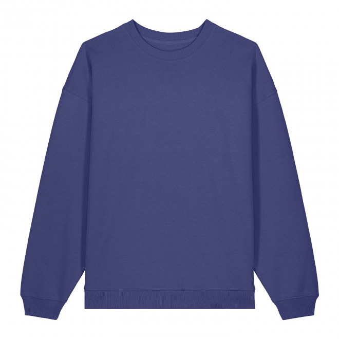 SWEAT SHIRT MIXTE OVERSIZE PERSONNALISE 'RADDER 2.0' - bleu foncé