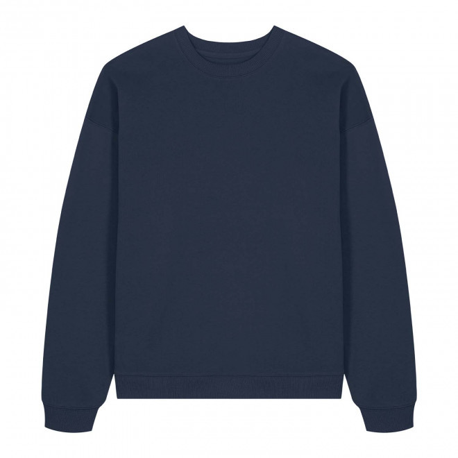 SWEAT SHIRT MIXTE OVERSIZE PERSONNALISE 'RADDER 2.0' - bleu marine