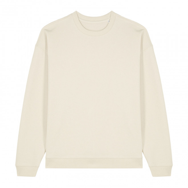 SWEAT SHIRT MIXTE OVERSIZE PERSONNALISE 'RADDER 2.0' - beige