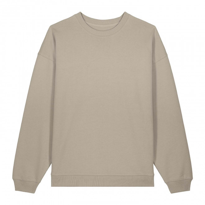 SWEAT SHIRT MIXTE OVERSIZE PERSONNALISE 'RADDER 2.0' - gris