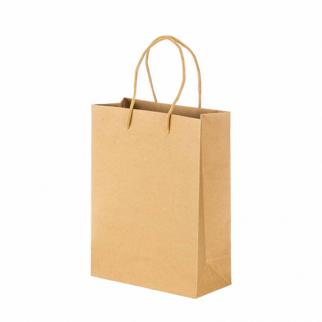 SAC CADEAU EN PAPIER  PERSONNALISABLE 'MOULAM' - écru