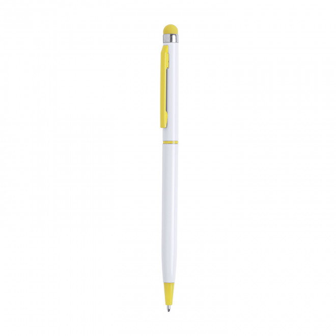 STYLO/STYLET PERSONNALISE 'SMART TOUCH WHITE' - jaune