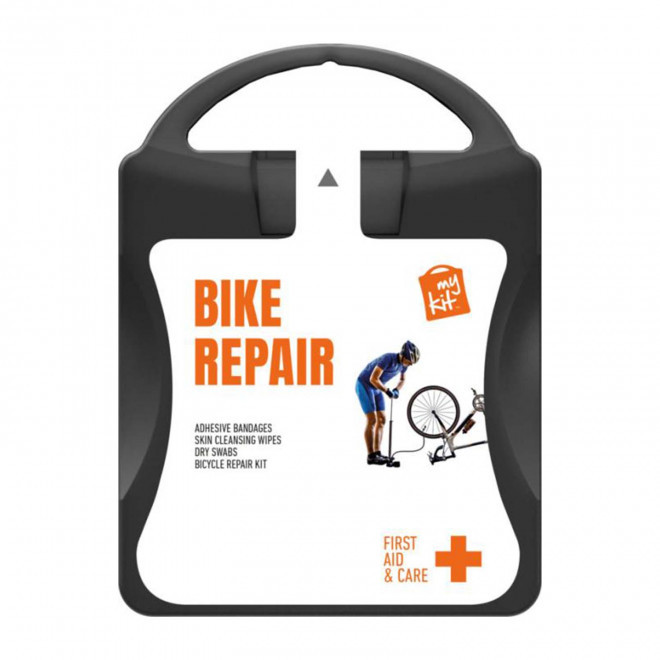 KIT DE REPARATION VELO PERSONNALISABLE 'HERSTO' - noir