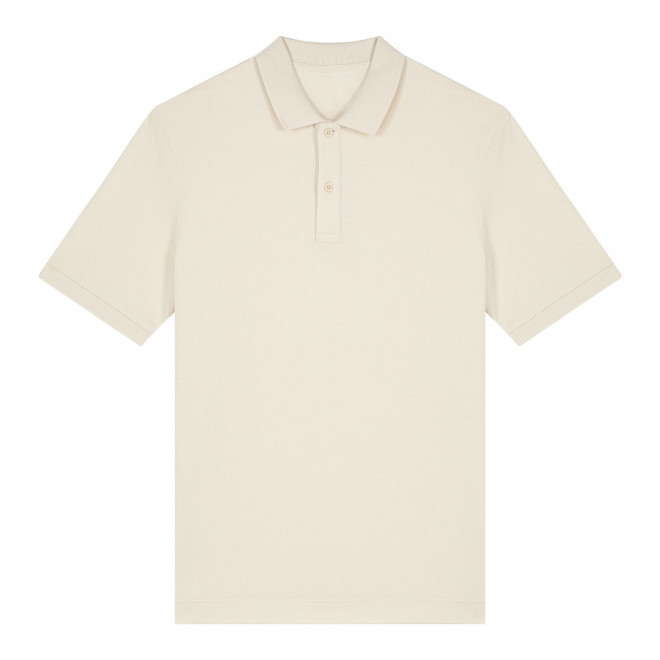 POLO MIXTE BLANC/NATUREL PERSONNALISABLE 'PREPSTER 2.0' - beige