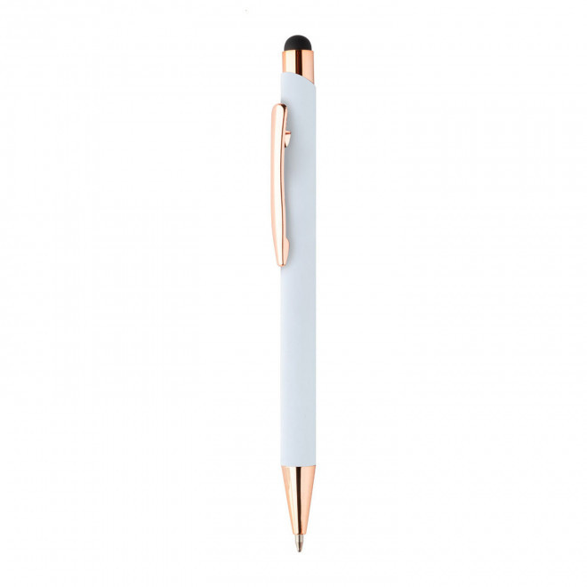 STYLO/STYLET PERSONNALISE 'QUEEN TOUCH' - blanc