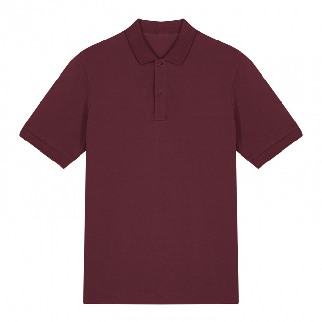 POLO MIXTE COULEUR PERSONNALISE 'PREPSTER 2.0' - bordeaux