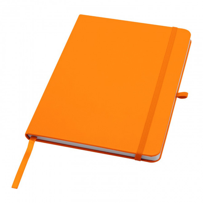 CARNET A5 RECYCLE PERSONNALISABLE 'HORUS COLOR PLUS' - orange