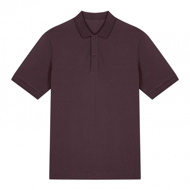 POLO MIXTE COULEUR PERSONNALISE 'PREPSTER 2.0' - violet foncé