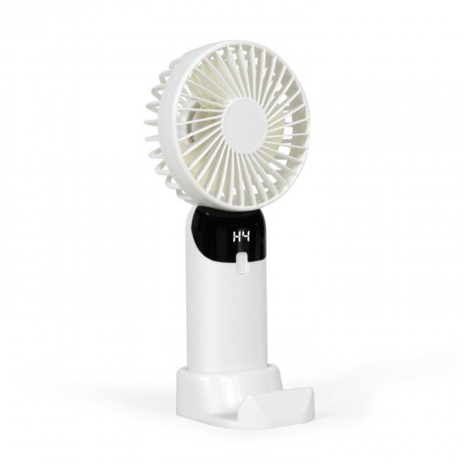 VENTILATEUR SUPPORT TEL PERSONNALISE 'HARY' - blanc
