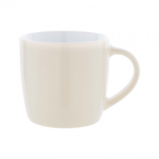 MUG CERAMIQUE 370ML PERSONNALISABLE 'MERAG' - beige