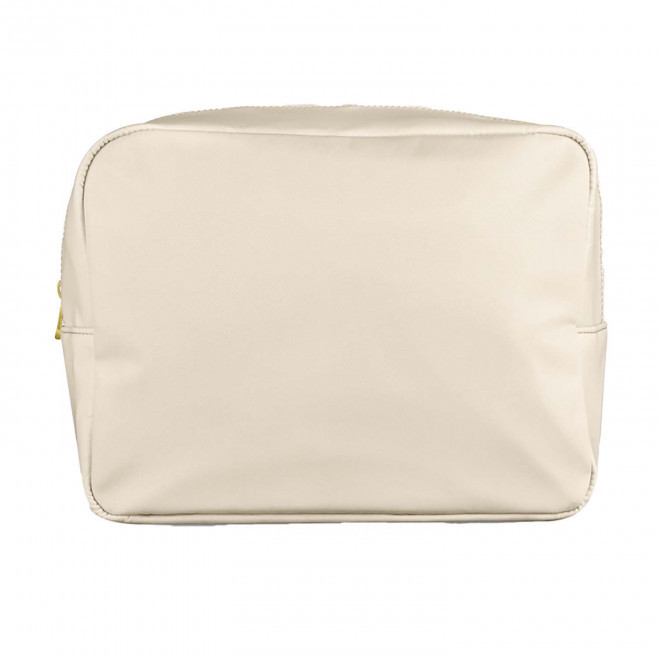 TROUSSE EN NYLON FLASHY PERSONNALISABLE 'CONSTELLA' - beige
