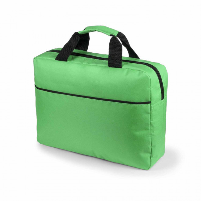 SACOCHE PORTE DOCUMENT PERSONNALISABLE 'HENRIETTE' - vert