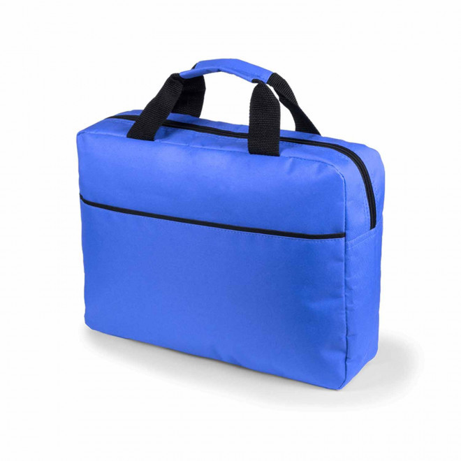 SACOCHE PORTE DOCUMENT PERSONNALISABLE 'HENRIETTE' - bleu