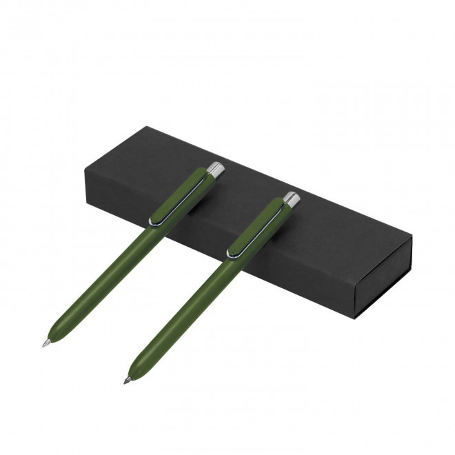 PARURE RECYCLEE PERSONNALISEE 'BASILE' - vert