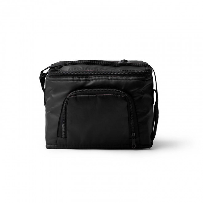 SAC ISOTHERME RPET POCHE PERSONNALISABLE 'COLDA POCHE' - noir
