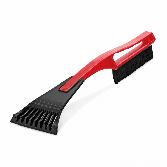 GRATTOIR PARE-BRISE BROSSE PERSONNALISABLE 'KAPEC' - rouge