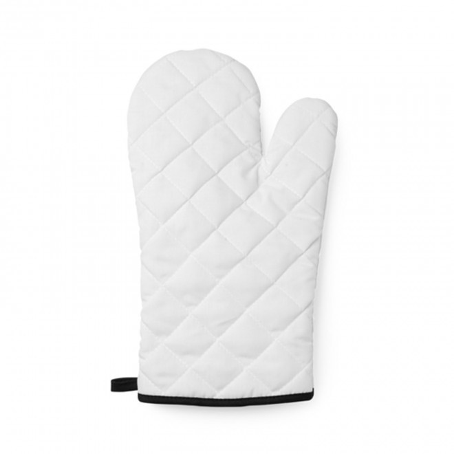 MANIQUE POLYESTER DE CUISINE PERSONNALISEE 'CHEFI BLANC' - noir