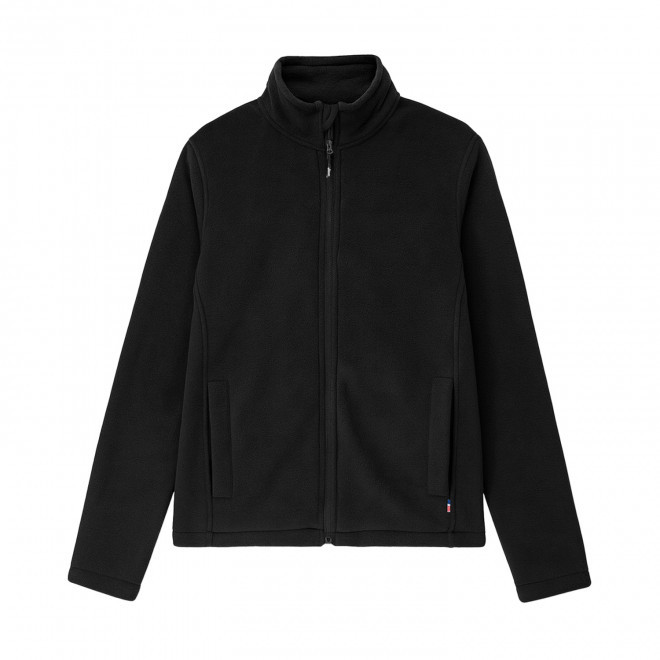 POLAIRE FEMME MADE IN FRANCE PERSONNALISEE 'VANOISE' - noir