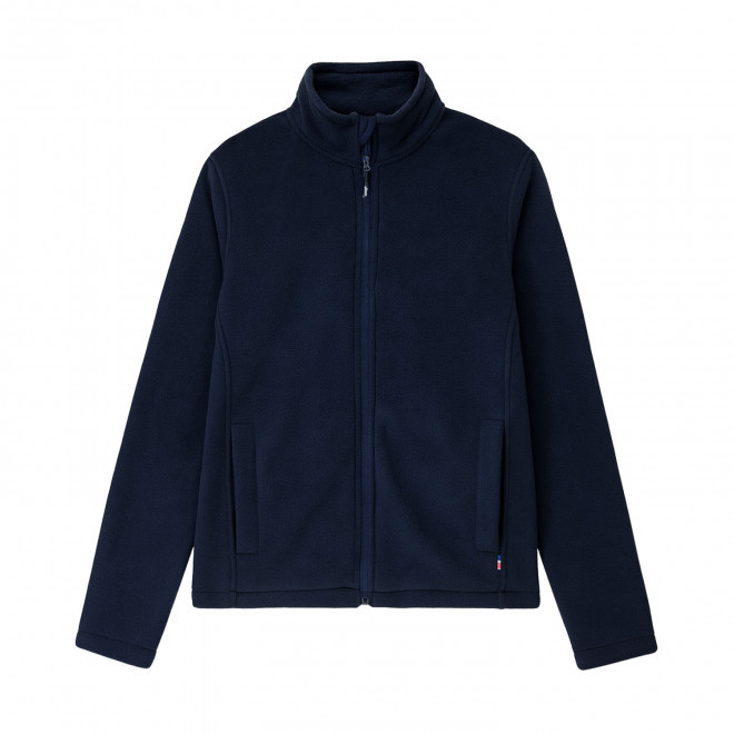 POLAIRE FEMME MADE IN FRANCE PERSONNALISEE 'VANOISE' - bleu marine