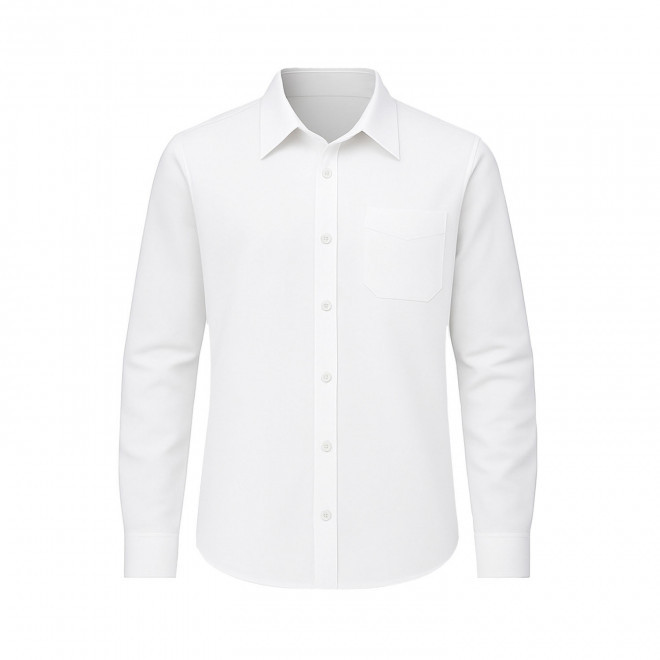 CHEMISE HOMME PERSONNALISABLE MADE IN FRANCE 'KANT' - blanc